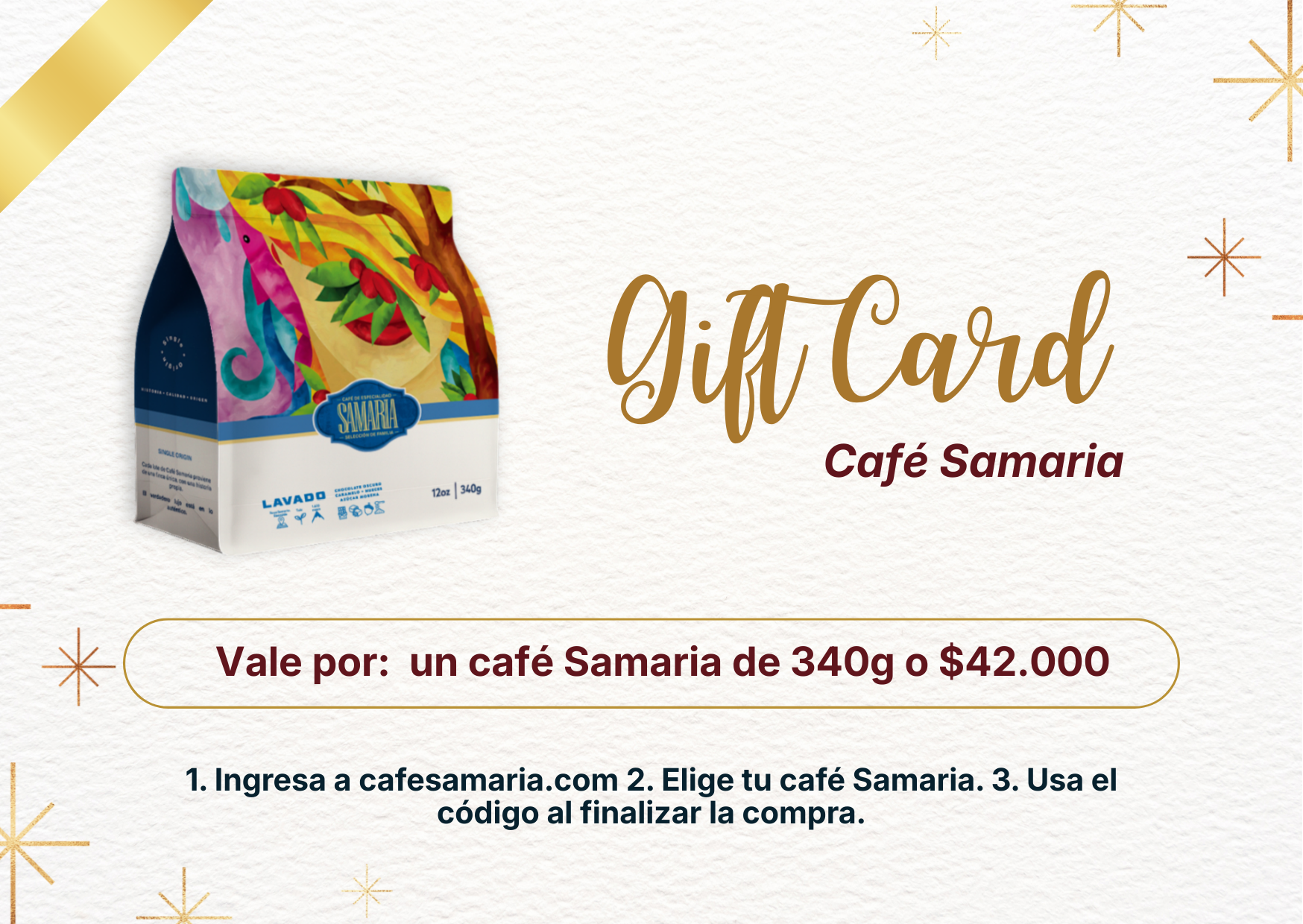 Gift Card Samaria | Un café para compartir