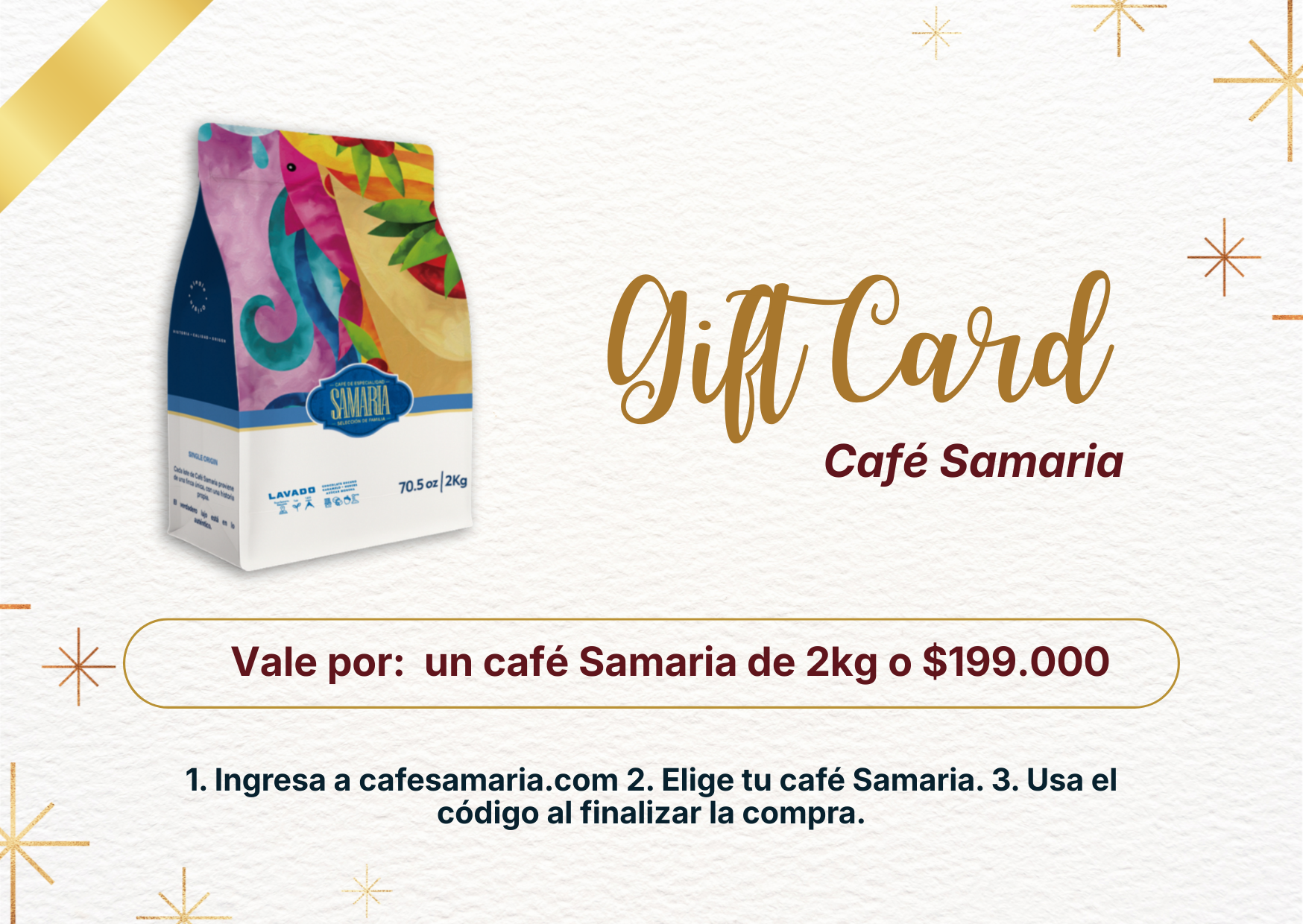 Gift Card Samaria | Un café para compartir