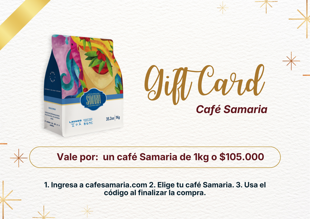 Gift Card Samaria | Un café para compartir