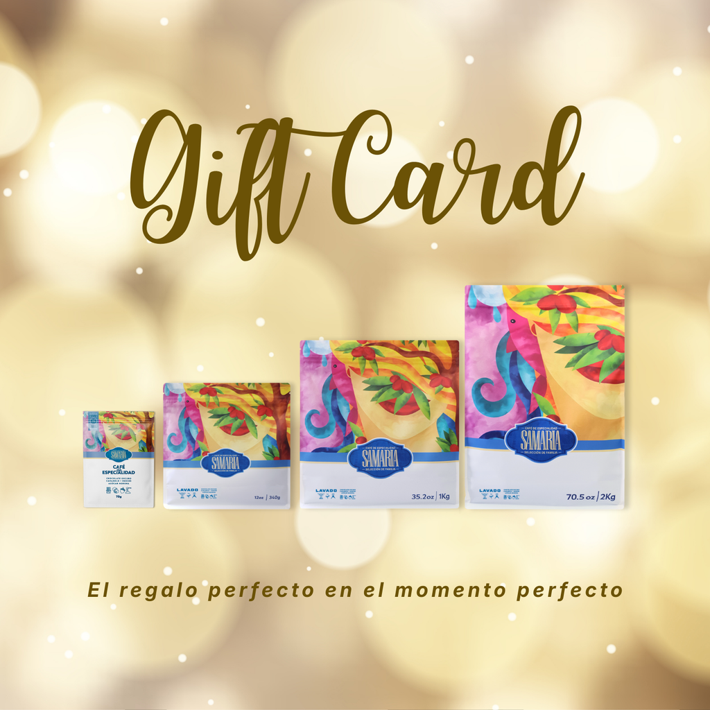 Gift Card Samaria | Un café para compartir