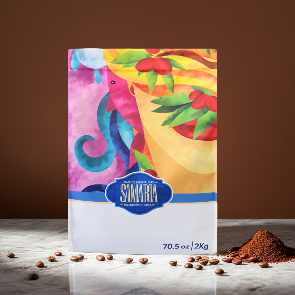 Cafe Samaria Lavado en Grano 2kg