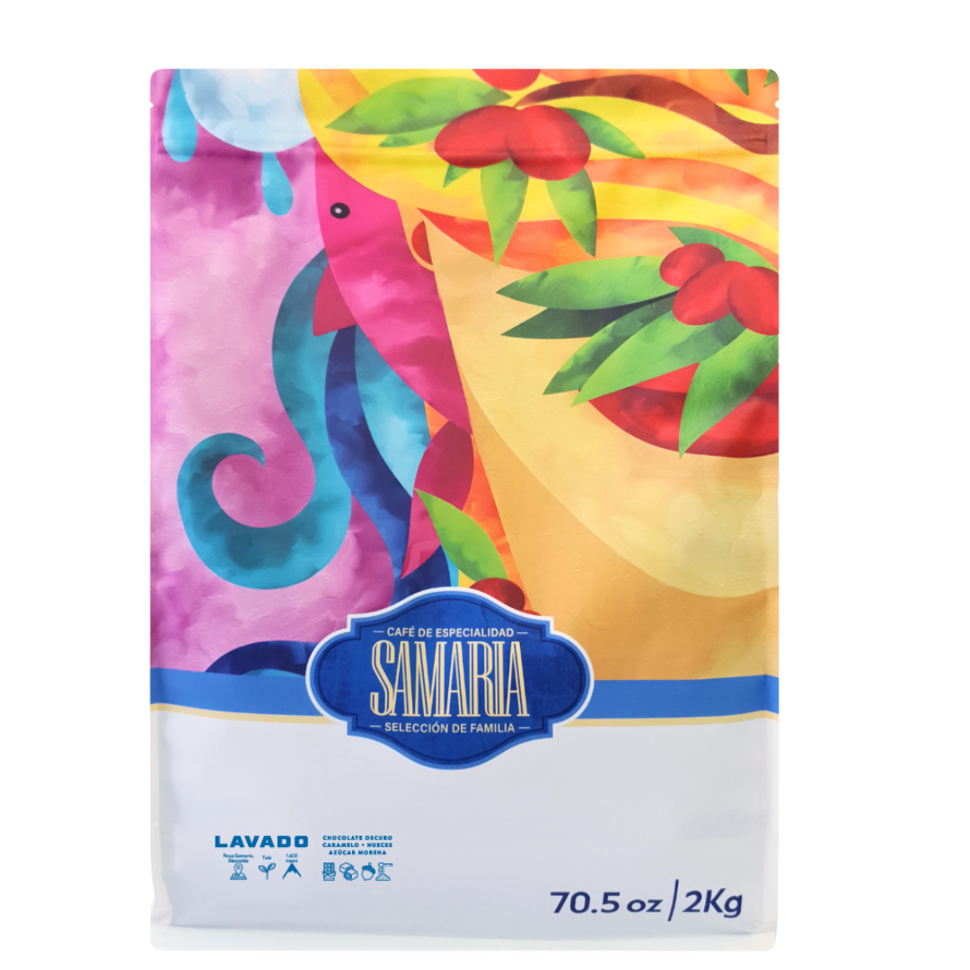 Café Samaria Lavado 2 kg – En grano o molido