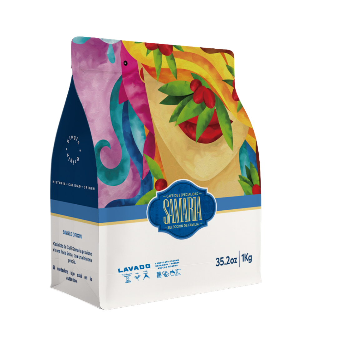 Café Samaria Lavado 1 kg – En grano o molido