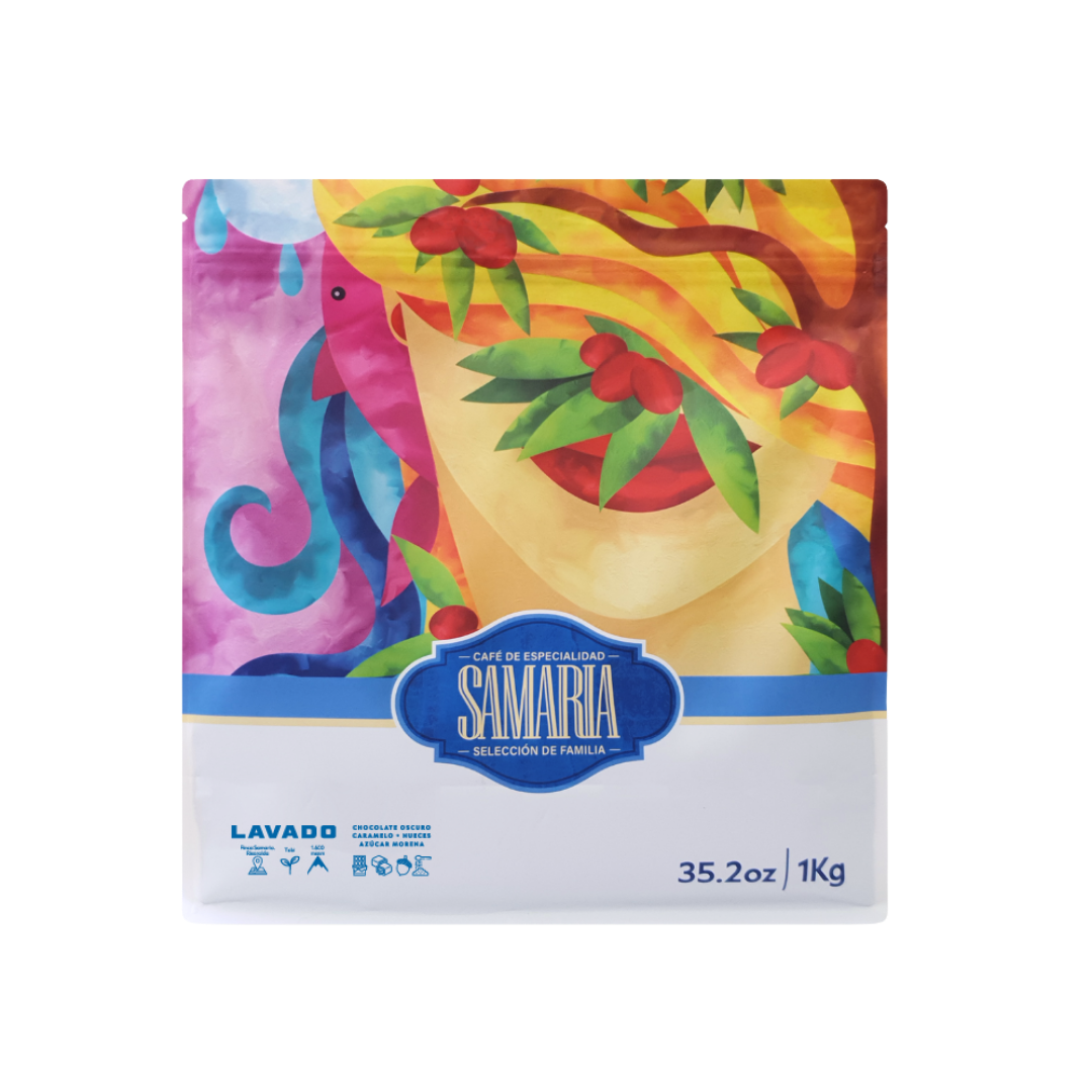 Café Samaria Lavado 1 kg – En grano o molido