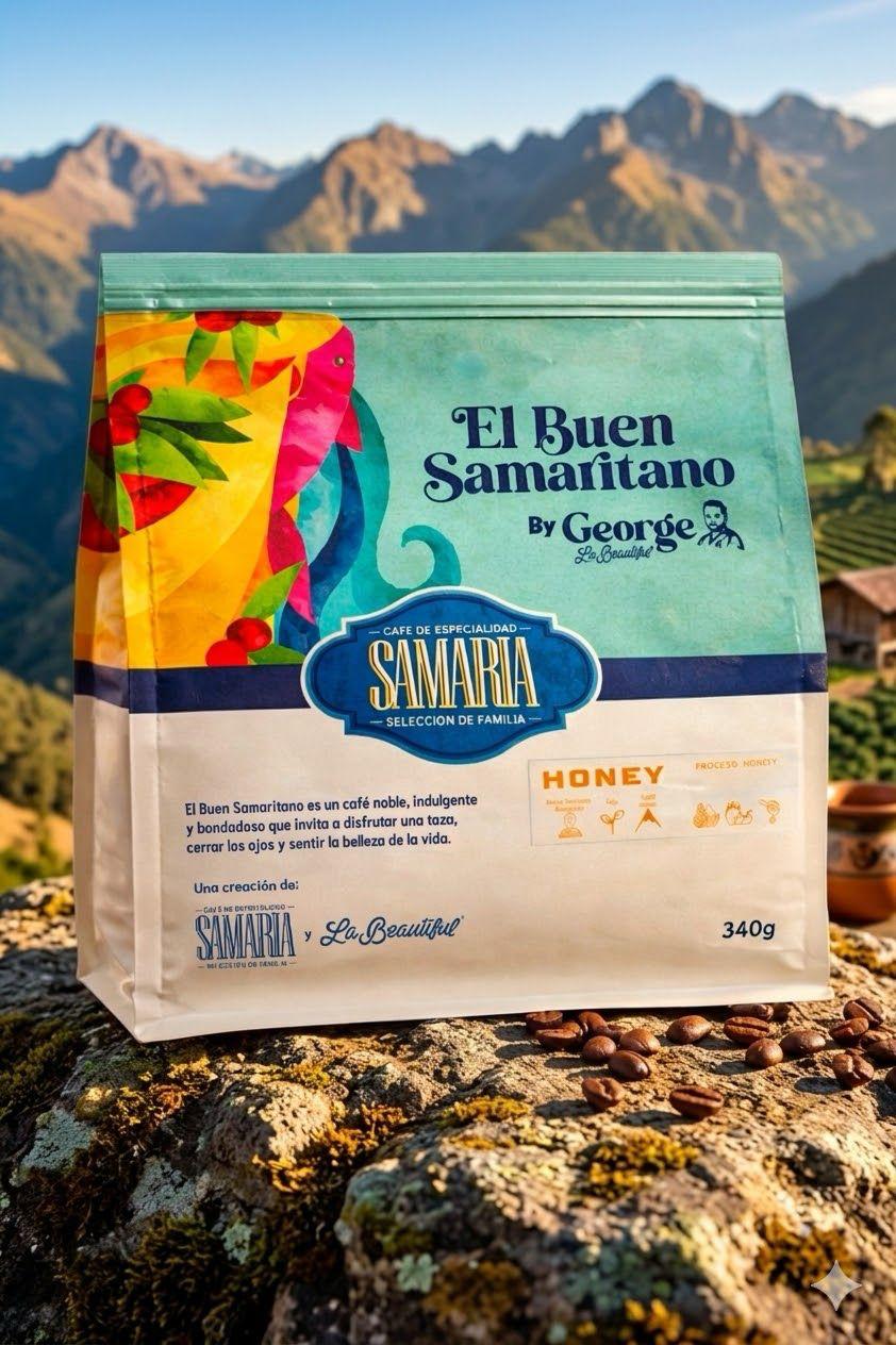 Café Samaria x La Beautiful – El Buen Samaritano Honey 340 g – En grano o molido