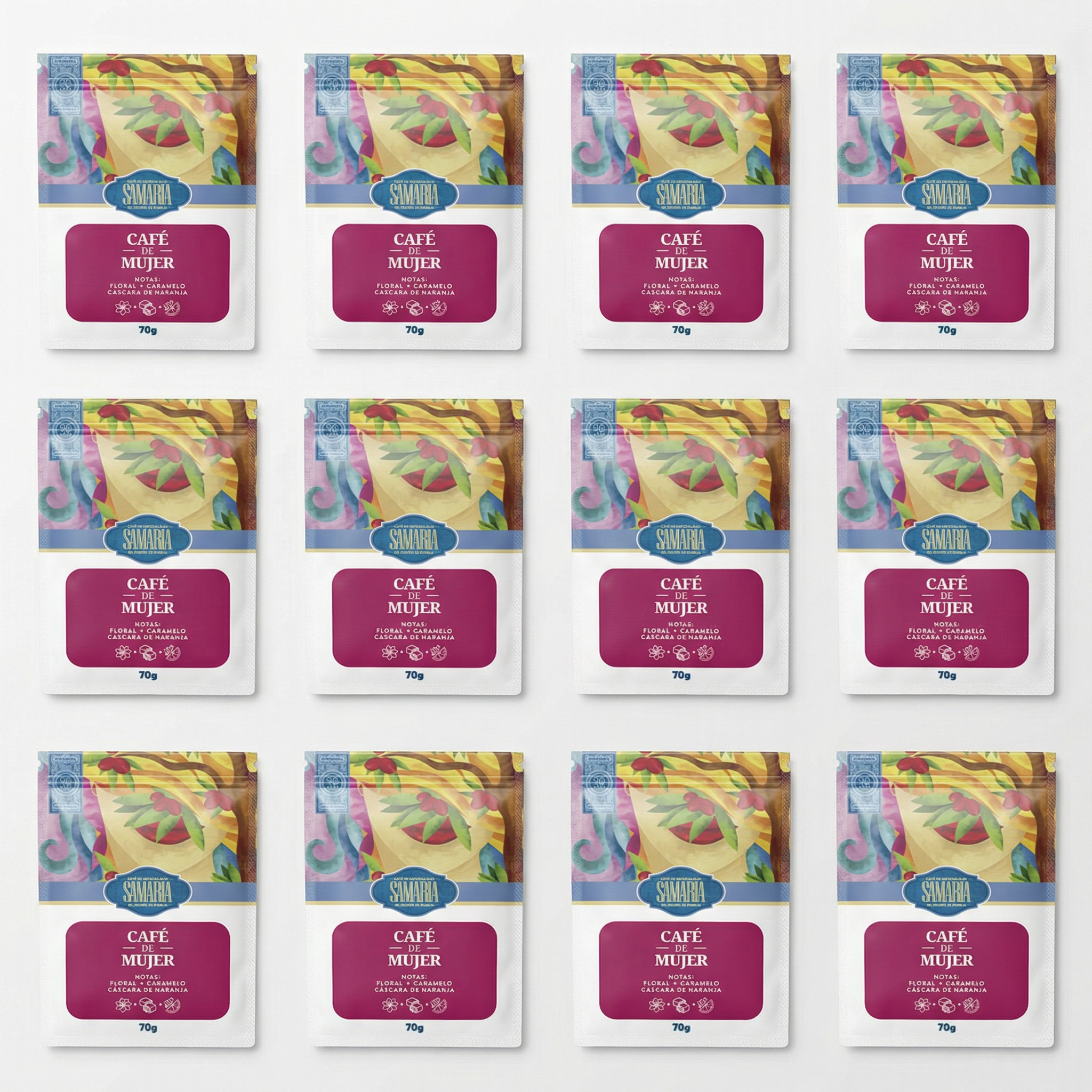 Pack Café de Mujer 70g Molido - Lleva 12, paga 10